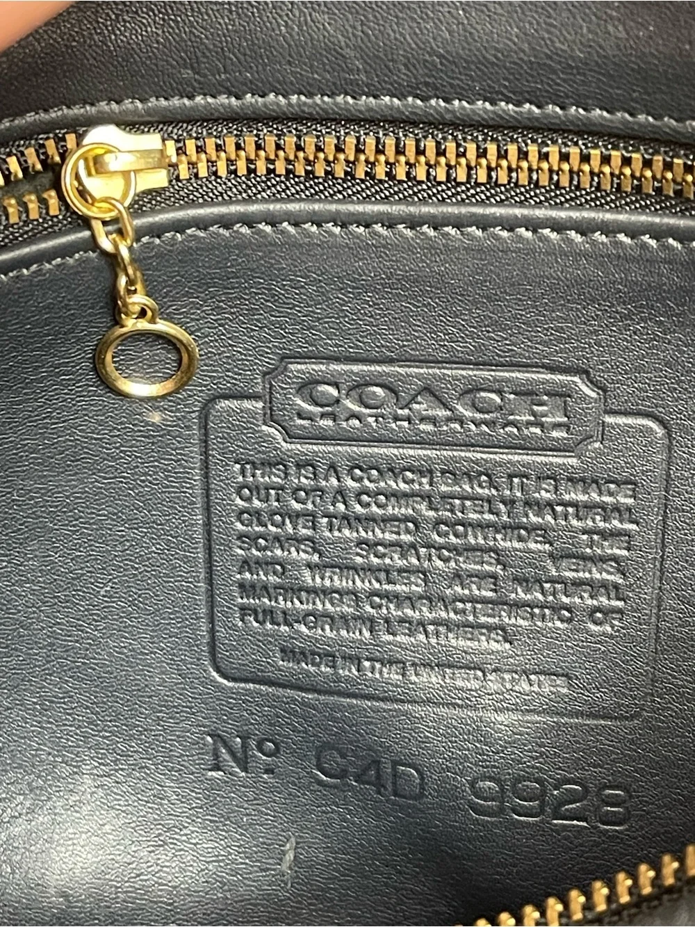 Vintage Coach Chadwick satchel